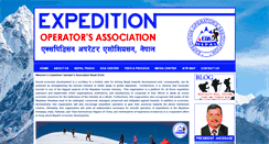 Desktop Screenshot of expeditionnepal.org