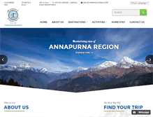 Tablet Screenshot of expeditionnepal.com